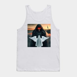 white angel and black angel of death Tank Top